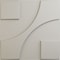 Ekena Millwork 19 5/8in. W x 19 5/8in. H Nestor EnduraWall Decorative 3D Wall Panel Covers 2.67 Sq. Ft. WP20X20NEGBW - alternate 1
